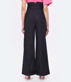 Tara Jarmon Pantalon Pyla Coton Nocturne -ANINE BING Boutique taraj look20230223 276