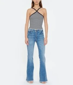 Tara Jarmon Top Positano Coton Nocturne -ANINE BING Boutique taraj look20230228 278