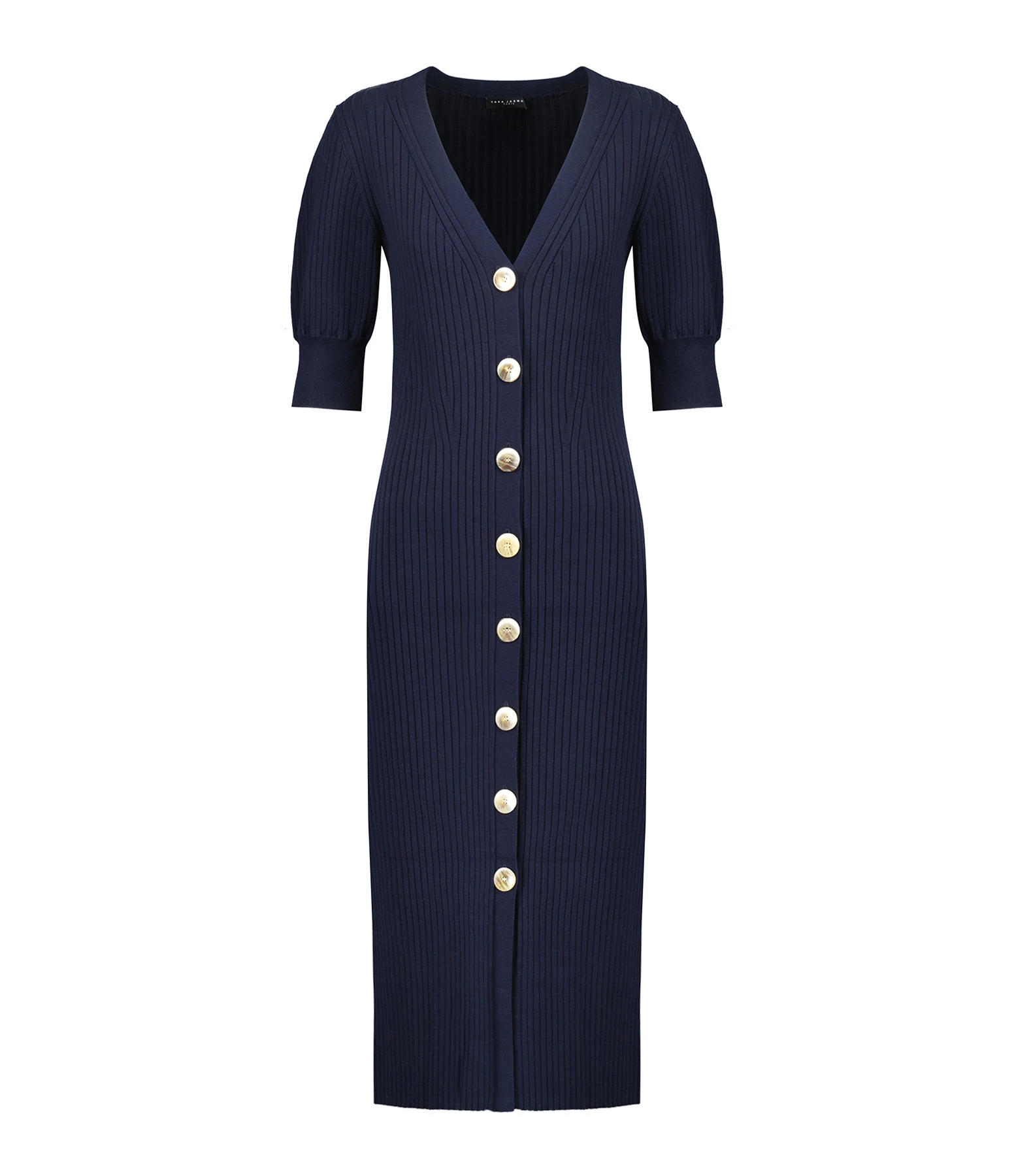 Tara Jarmon Robe Mi-Longue Raphaelle Coton Nocturne 3 Tara Jarmon Robe Mi-Longue Raphaelle Coton Nocturne