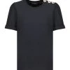 Tara Jarmon Tee-shirt Tampa Coton Noir 1 Tara Jarmon Tee-shirt Tampa Coton Noir -ANINE BING Boutique taraj52264 pck20230207 1