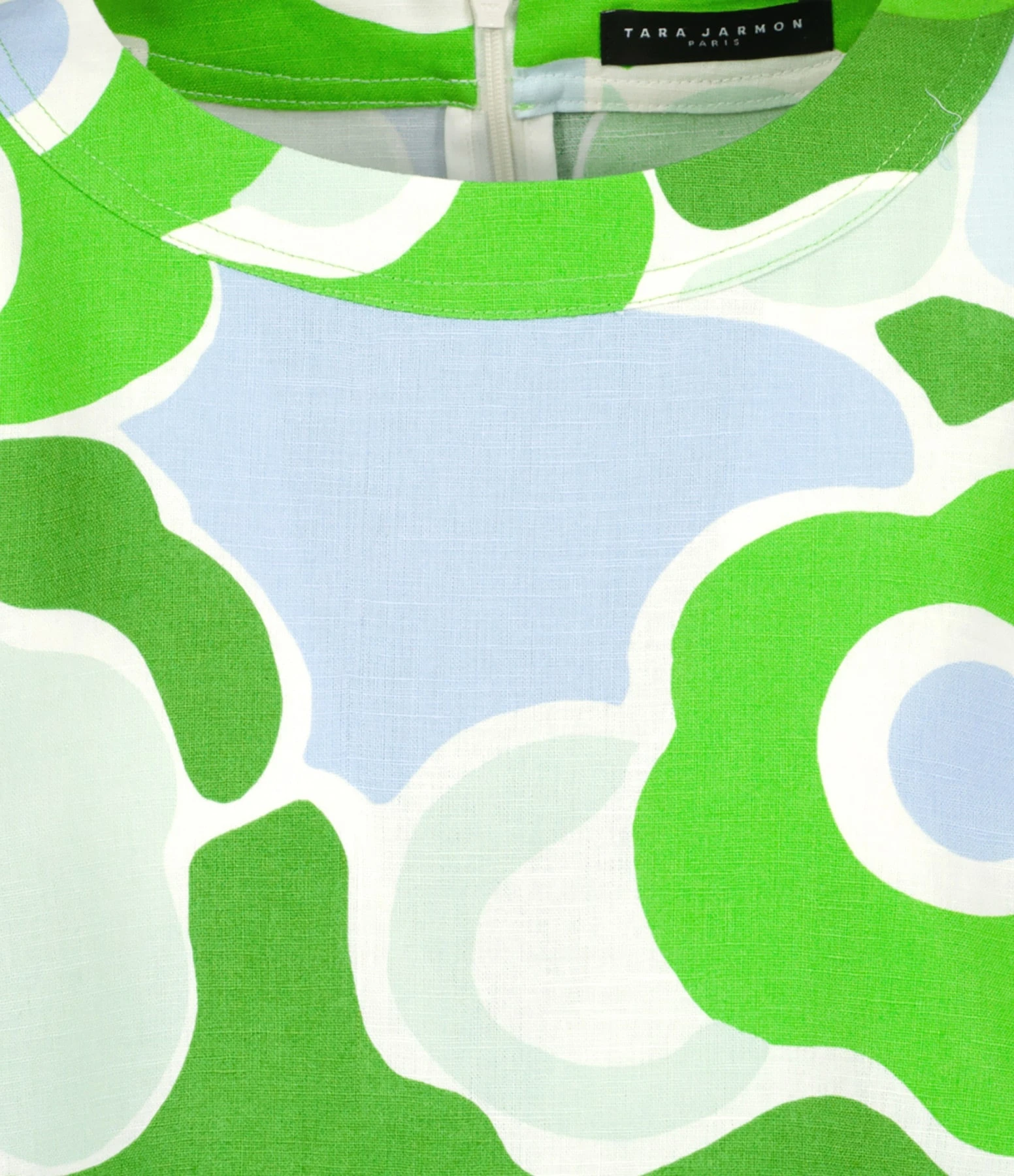 Tara Jarmon Top Tepee Lin Verveine 4 Tara Jarmon Top Tepee Lin Verveine – Image 2