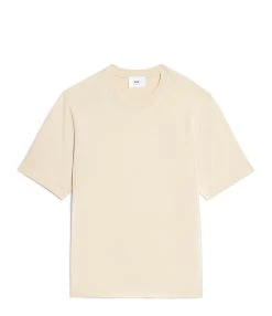 AMI Paris Tee-shirt Unisexe Ami De Cœur Coton Biologique Vanille