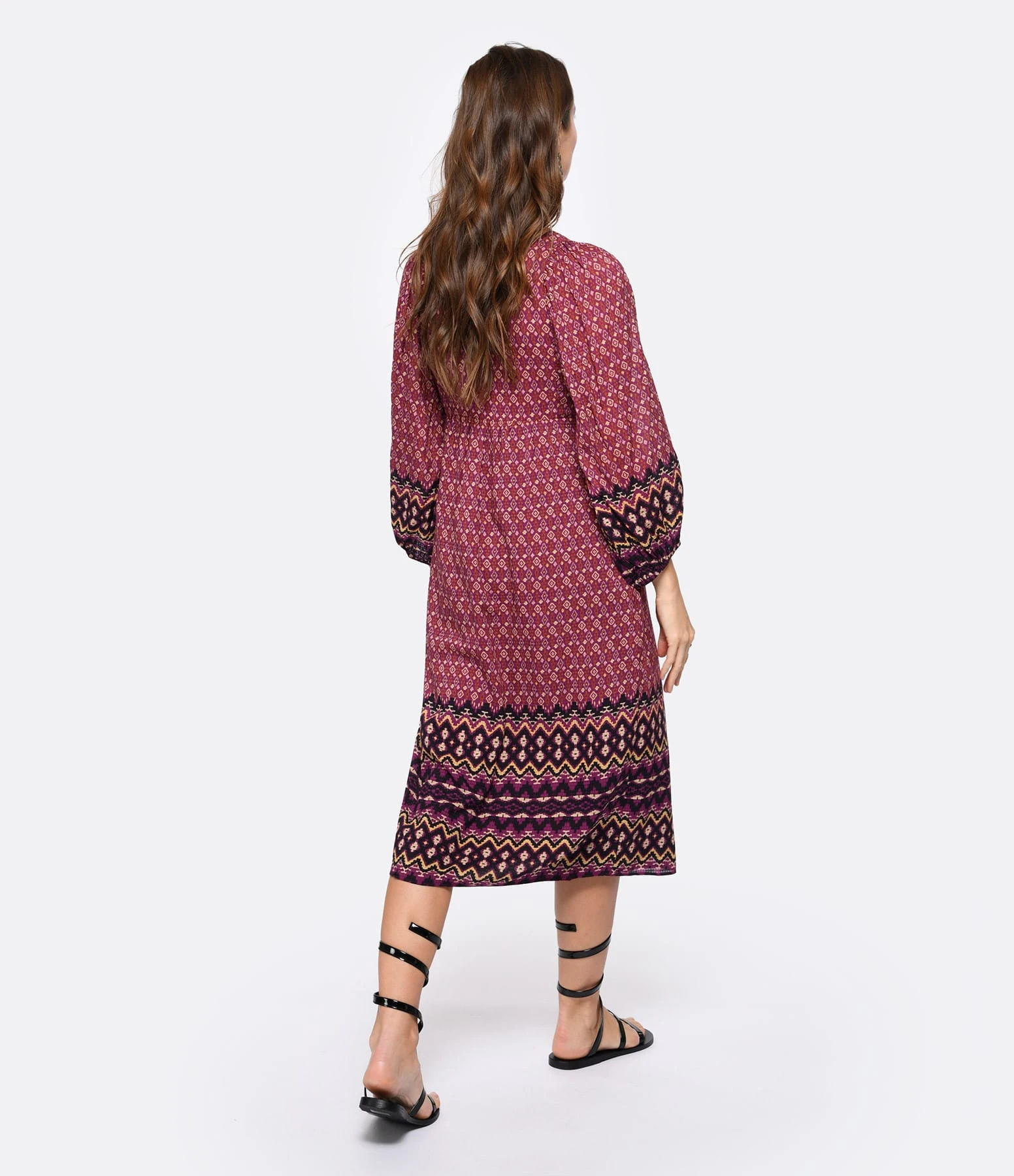 Vanessa Bruno Robe Longue Voguia Multicolore 6 Vanessa Bruno Robe Longue Voguia Multicolore – Image 4