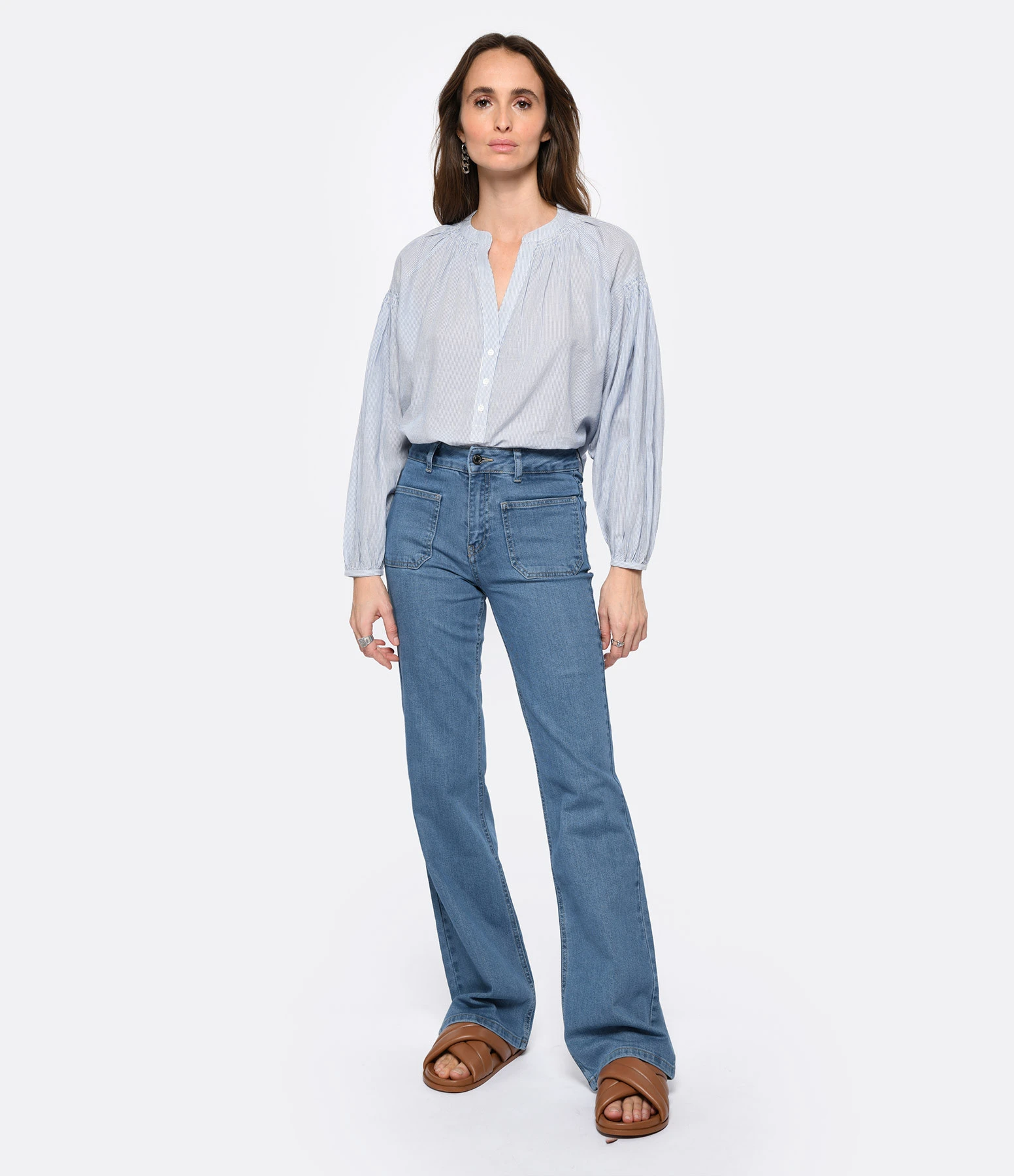 Vanessa Bruno Jean Dompay Denim Indigo Clair 5 Vanessa Bruno Jean Dompay Denim Indigo Clair – Image 3