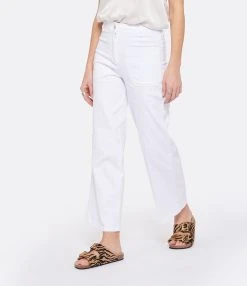 Vanessa Bruno Pantalon Helias Coton Blanc -ANINE BING Boutique vbrun look20221220 345