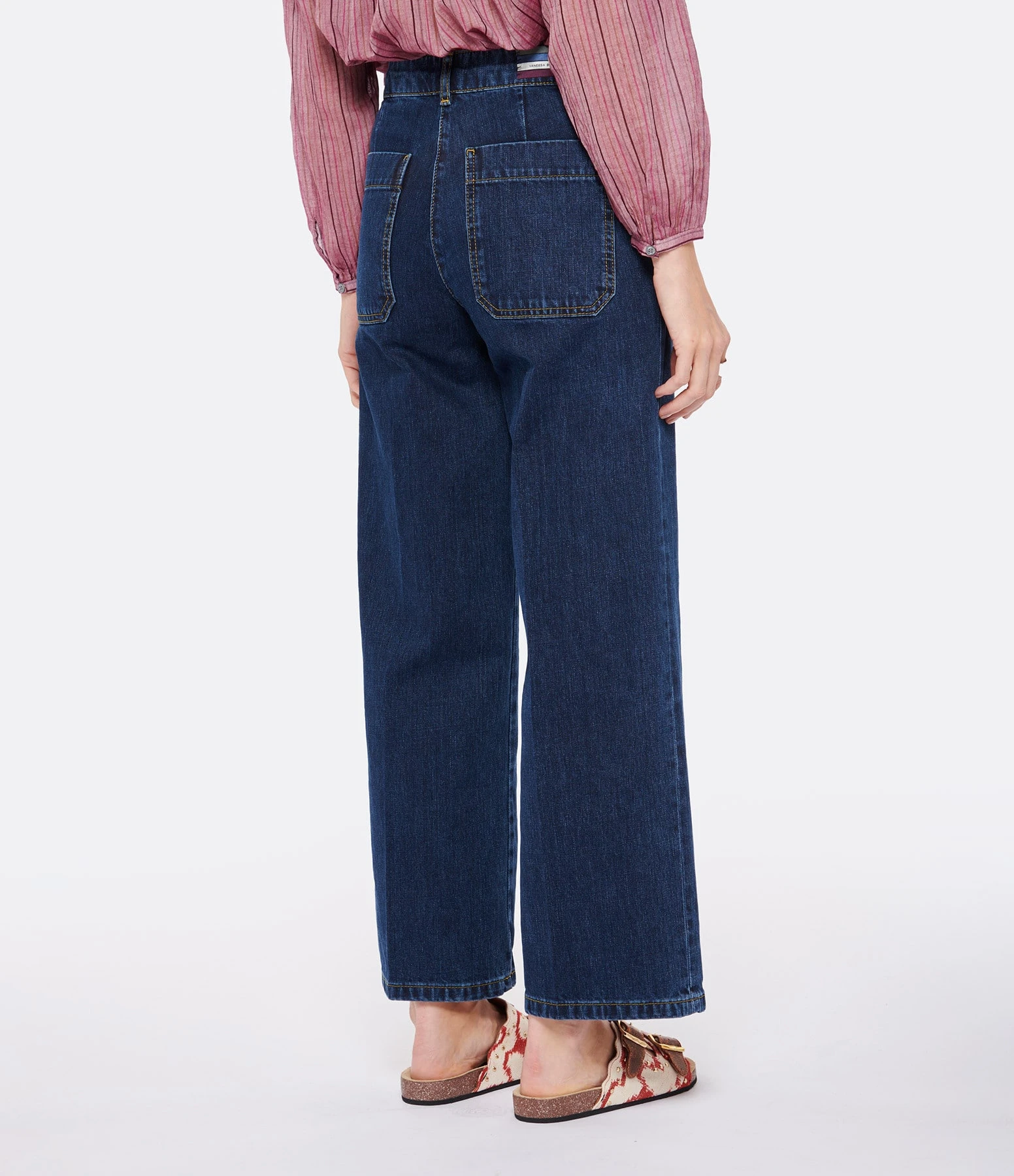 Vanessa Bruno Jean Helias Coton Indigo 6 Vanessa Bruno Jean Helias Coton Indigo – Image 4