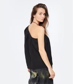 Vanessa Bruno Top Avril Noir -ANINE BING Boutique vbrun look20230126 27