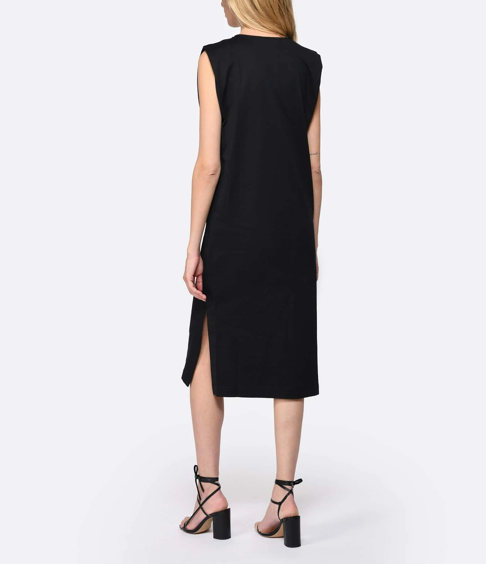 Vanessa Bruno Robe Apollonia Coton Noir 5 Vanessa Bruno Robe Apollonia Coton Noir – Image 3