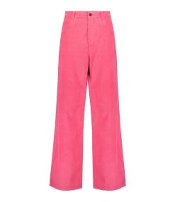 Vanessa Bruno Pantalon Tybalt Coton Fushia