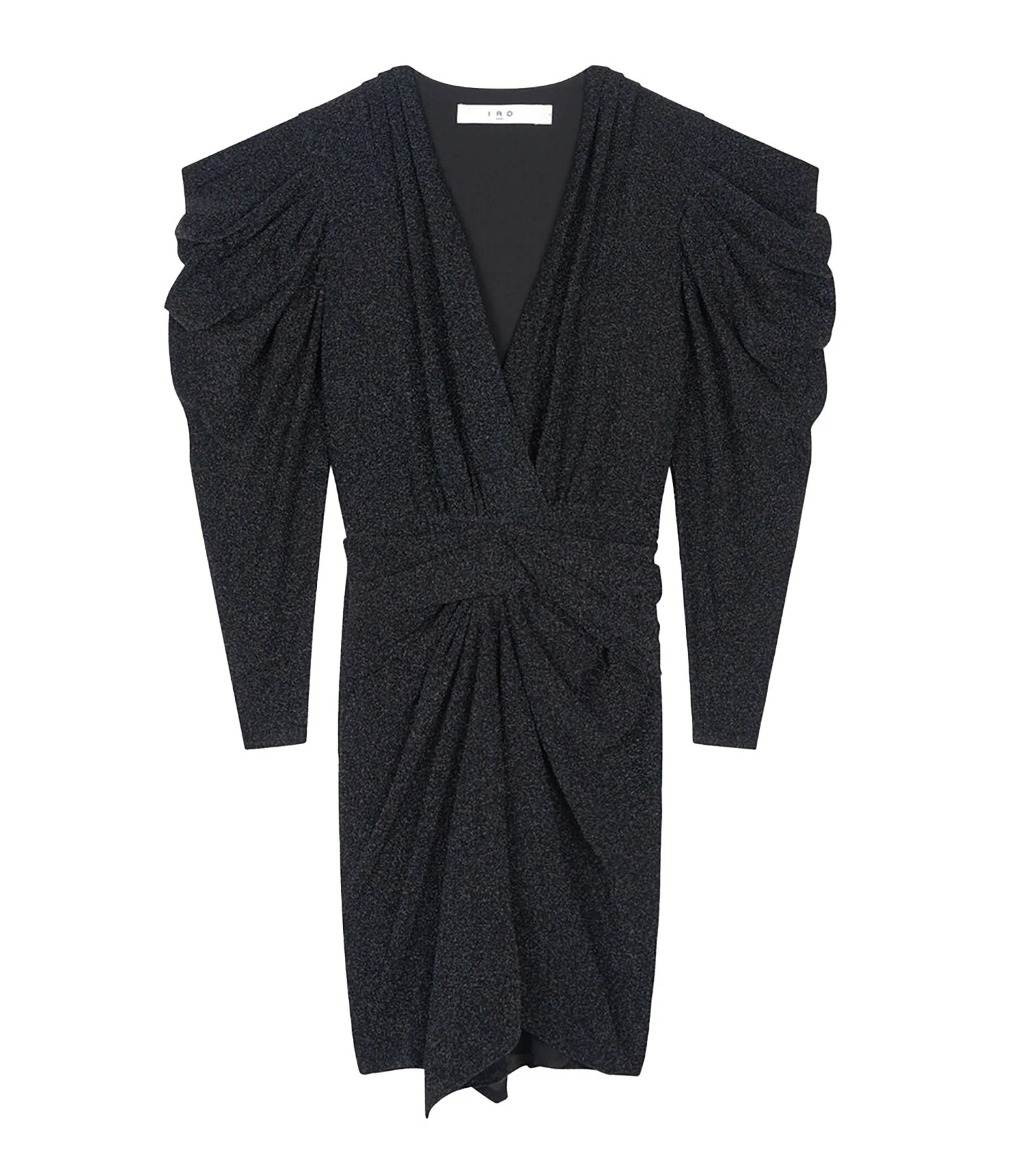 IRO Robe Luca Lurex Noir 3 IRO Robe Luca Lurex Noir