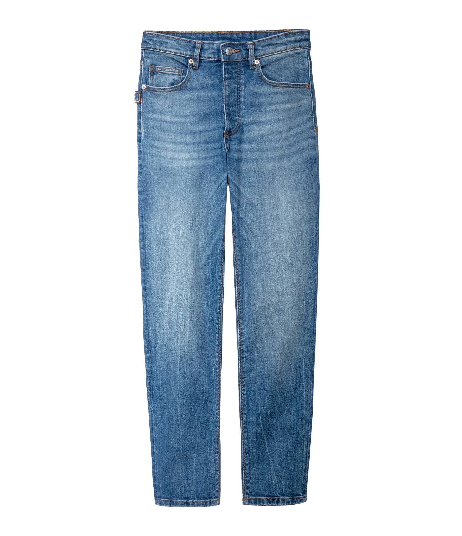 Zadig & Voltaire Jean Mamma Denim Coton Bleu 3 Zadig & Voltaire Jean Mamma Denim Coton Bleu