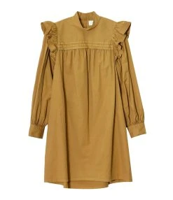 XIRENA Robe Nyla Coton Marron Gold