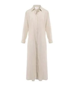 XIRENA Robe Longue Boden Coton Beige