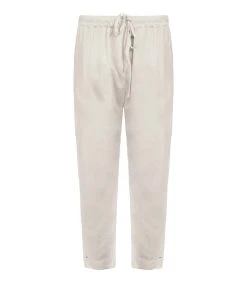 ANINE BING Boutique 10 XIRENA Pantalon Draper Coton Beige