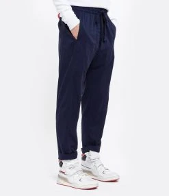 XIRENA Pantalon Fin Draper Coton Navy -ANINE BING Boutique xiren look20201223 269