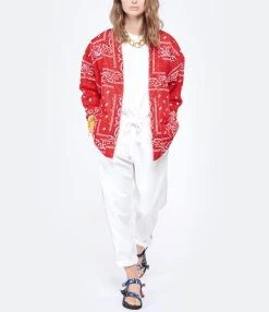 XIRENA Pantalon Rex Blanc 13 XIRENA Pantalon Rex Blanc -ANINE BING Boutique xiren look20210421 118