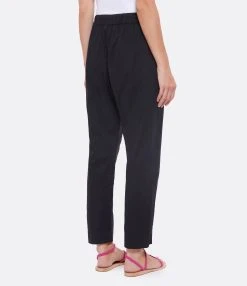 XIRENA Pantalon Fin Draper Coton Noir 9 XIRENA Pantalon Fin Draper Coton Noir -ANINE BING Boutique xiren look20220602 159