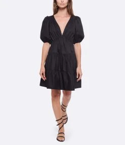 XIRENA Robe Nissa Noir -ANINE BING Boutique xiren look20220602 40 1