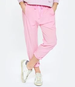 XIRENA Pantalon Draper Coton Rose Lavande -ANINE BING Boutique xiren look20230124 470
