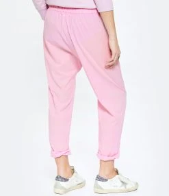 XIRENA Pantalon Draper Coton Rose Lavande -ANINE BING Boutique xiren look20230124 471