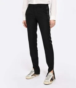 Zadig & Voltaire Pantalon Prune Noir 10 Zadig & Voltaire Pantalon Prune Noir -ANINE BING Boutique zadig look20221215 256