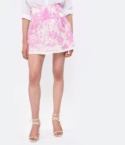 Zadig & Voltaire Jupe Jocky Coton Rose 10 Zadig & Voltaire Jupe Jocky Coton Rose -ANINE BING Boutique zadig look20230223 352