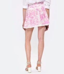 Zadig & Voltaire Jupe Jocky Coton Rose 11 Zadig & Voltaire Jupe Jocky Coton Rose -ANINE BING Boutique zadig look20230223 353