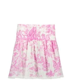 Zadig & Voltaire Jupe Jocky Coton Rose