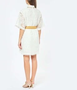 Zimmermann Robe Laurel Ivoire -ANINE BING Boutique zimme look20221110 185 1