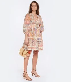 Zimmermann Robe Cira Coton Fleuri -ANINE BING Boutique zimme look20230104 97