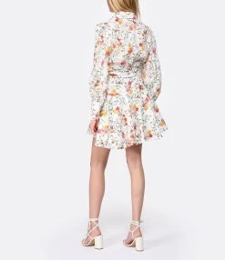 Zimmermann Mini Robe Portefeuille Lin Imprimé 9 Zimmermann Mini Robe Portefeuille Lin Imprimé -ANINE BING Boutique zimme look20230215 335 1