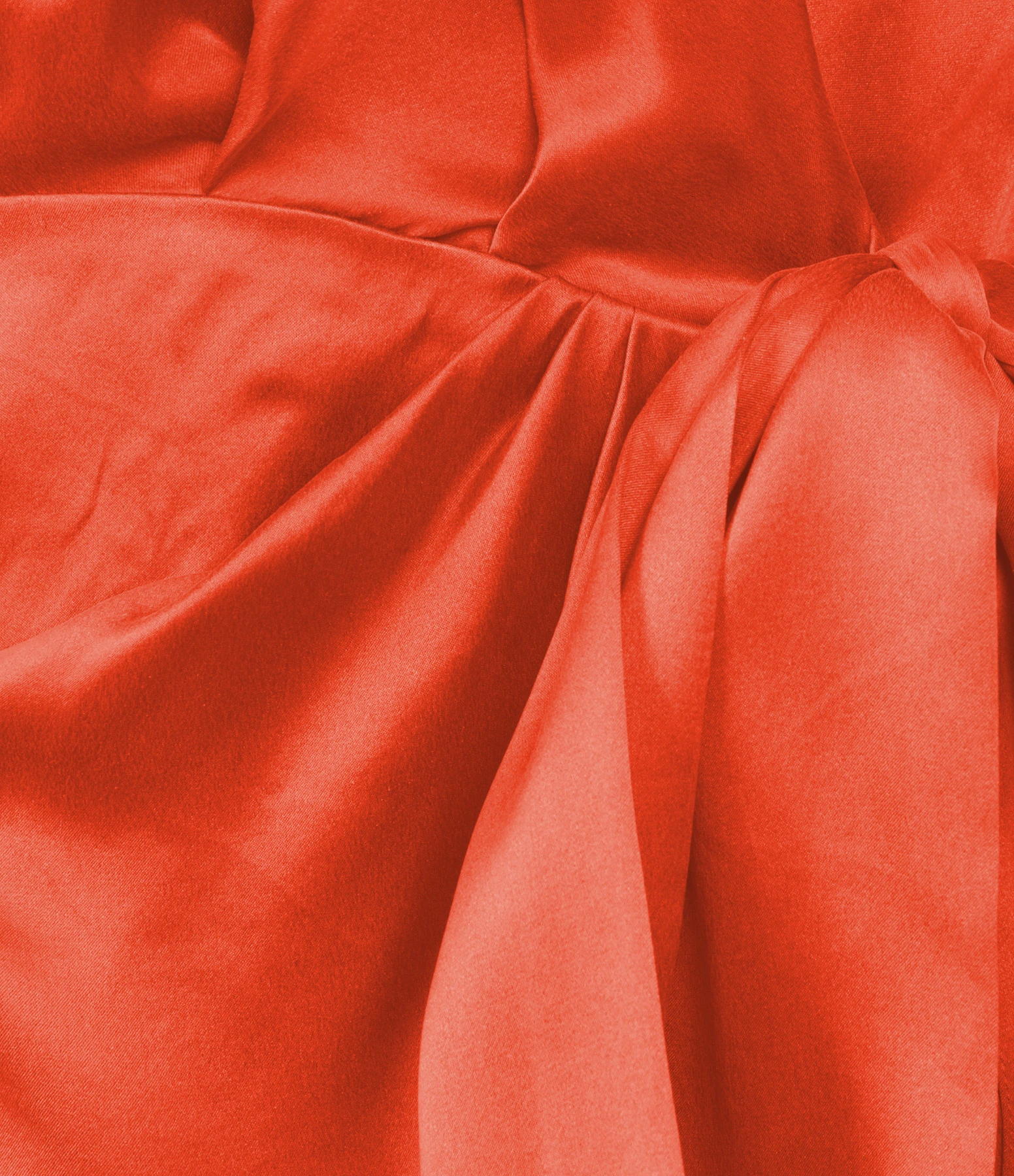 Zimmermann Robe Wrap Soie Rouge 4 Zimmermann Robe Wrap Soie Rouge – Image 2