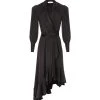 Zimmermann Robe Wrap Soie Noir