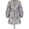 Zimmermann Robe Vitali Lin Fleuri Bleuet 1 Zimmermann Robe Vitali Lin Fleuri Bleuet -ANINE BING Boutique zimme49142 pck20230110 1