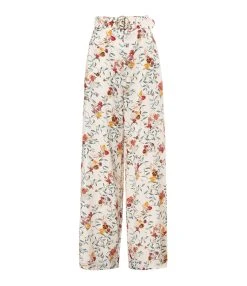 Zimmermann Pantalon Large Imprimé Multicolore