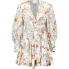 Zimmermann Mini Robe Portefeuille Lin Imprimé 1 Zimmermann Mini Robe Portefeuille Lin Imprimé -ANINE BING Boutique zimme52313 pck20230209 1 1